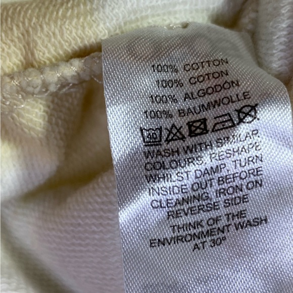 ASOS DESIGN (Set) Tie Dye Sweatshirt & Jogger Set, Butter/White, Size 6
K - Picture 10 of 16